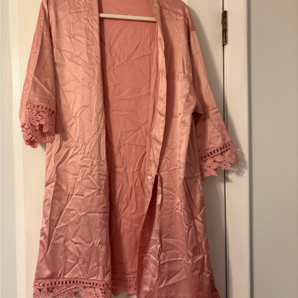 Set of Dusty Rose Bridesmaid Robes/ MOB/ MOG